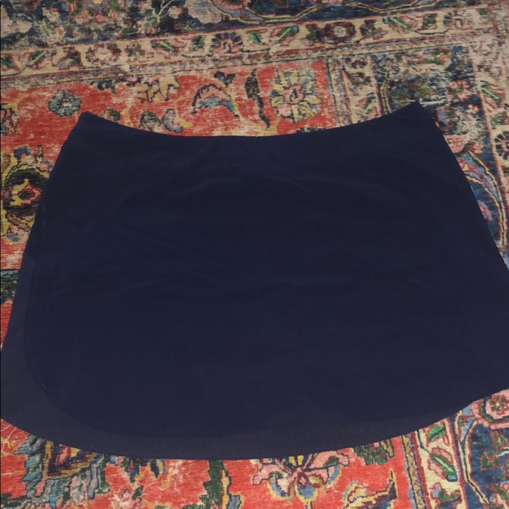 navy outdoor voices exercise skort